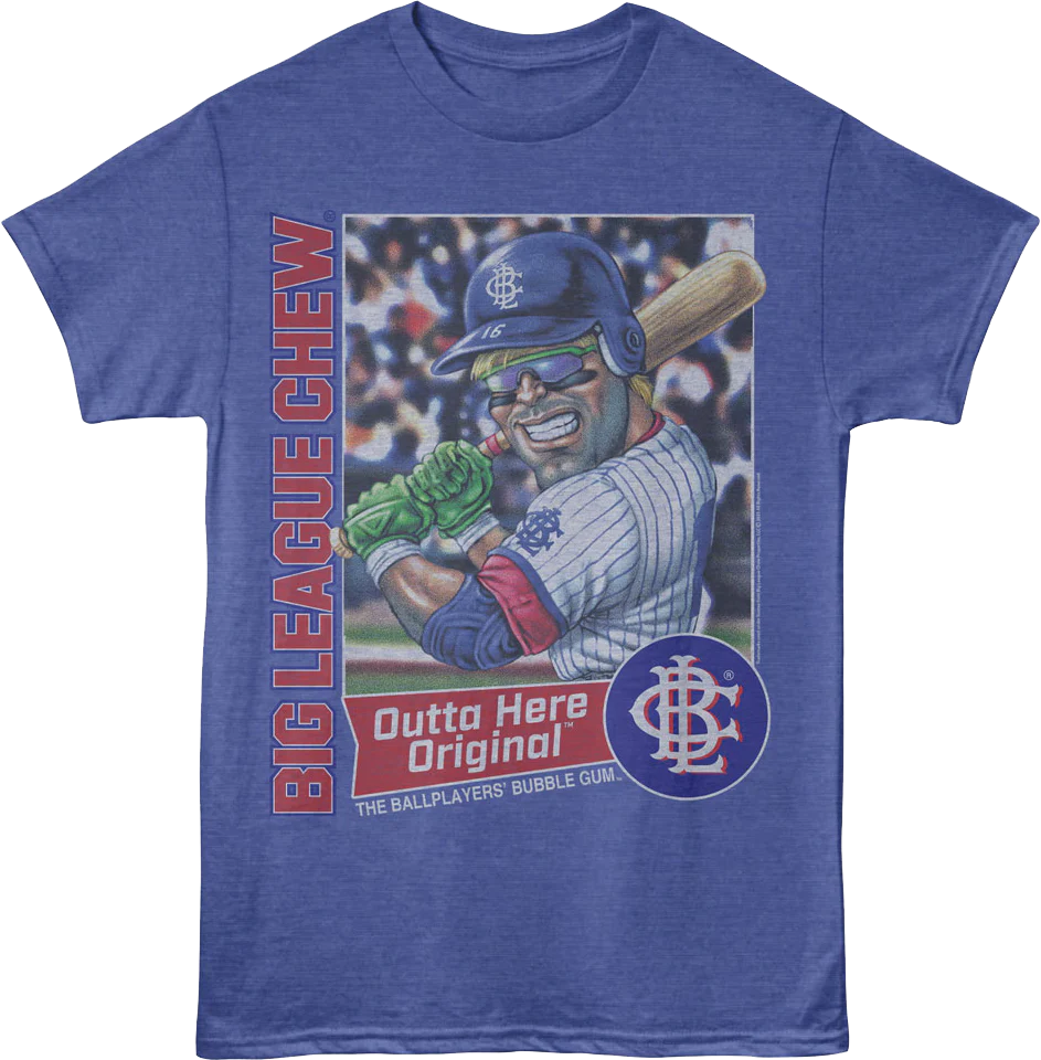 Outta Here Original Batter Up Big League Chew T-Shirt