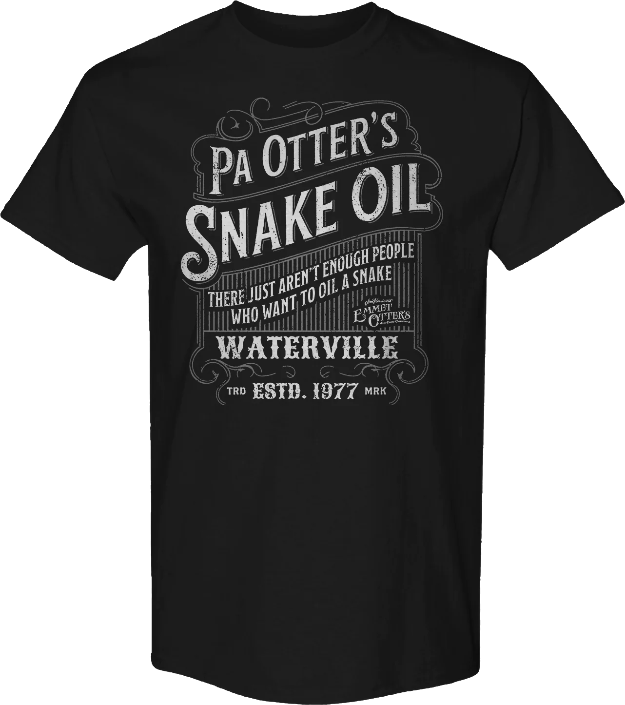 Pa Otter's Snake Oil Emmet Otter T-Shirt