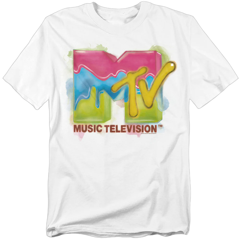 Painted Logo MTV Shirt