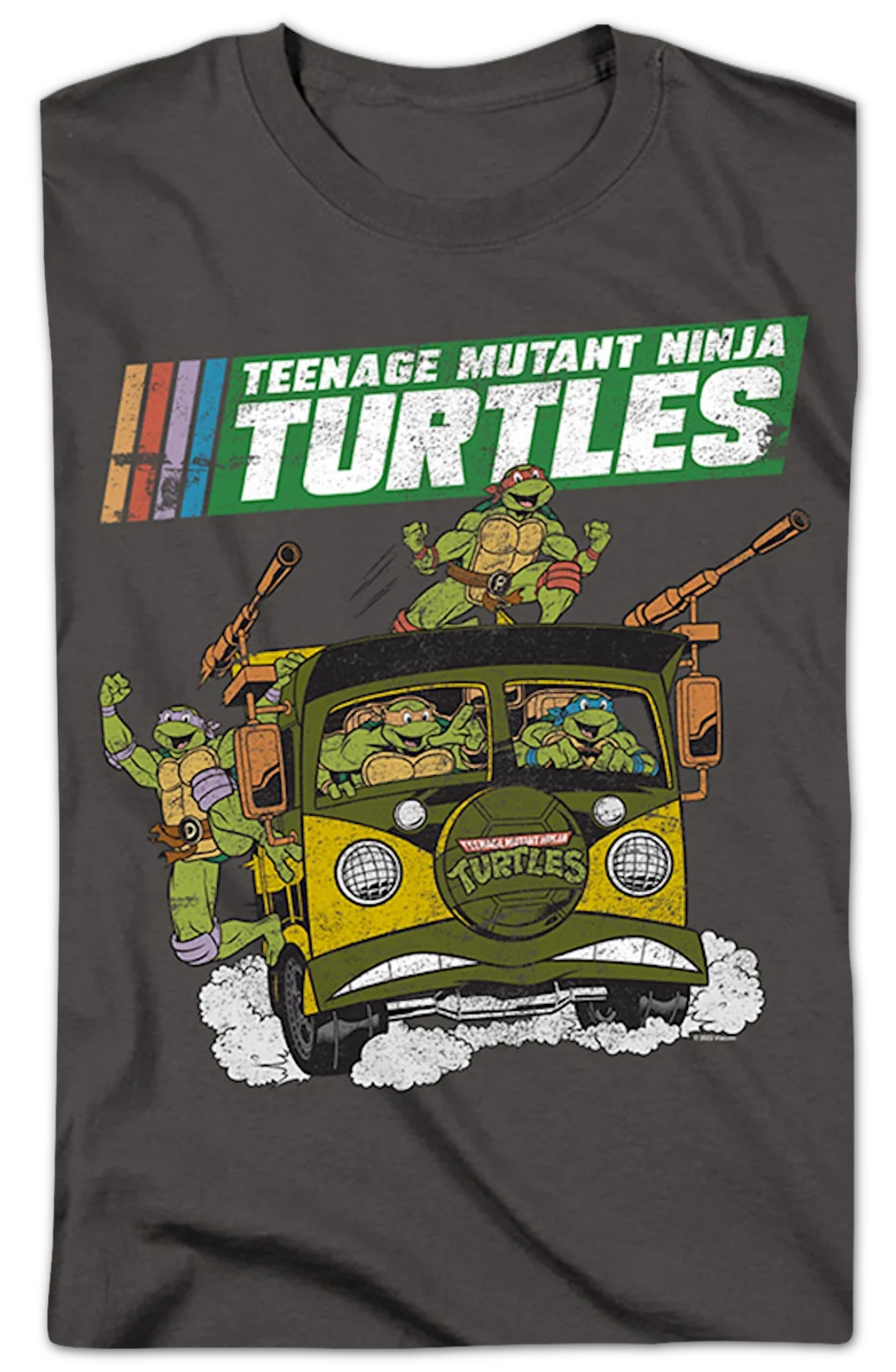 Party Wagon Teenage Mutant Ninja Turtles T-Shirt - Image 2