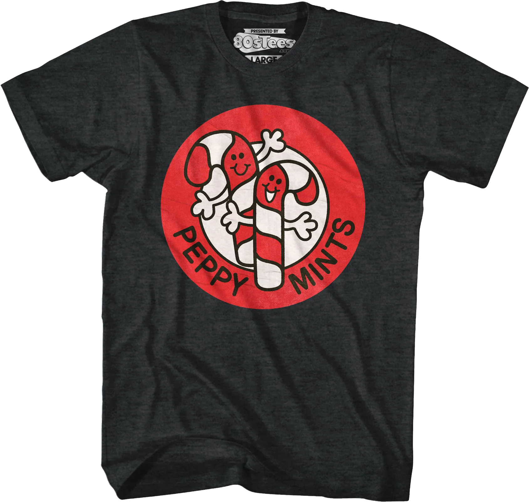 Peppy Mints Scratch & Sniff Sticker T-Shirt