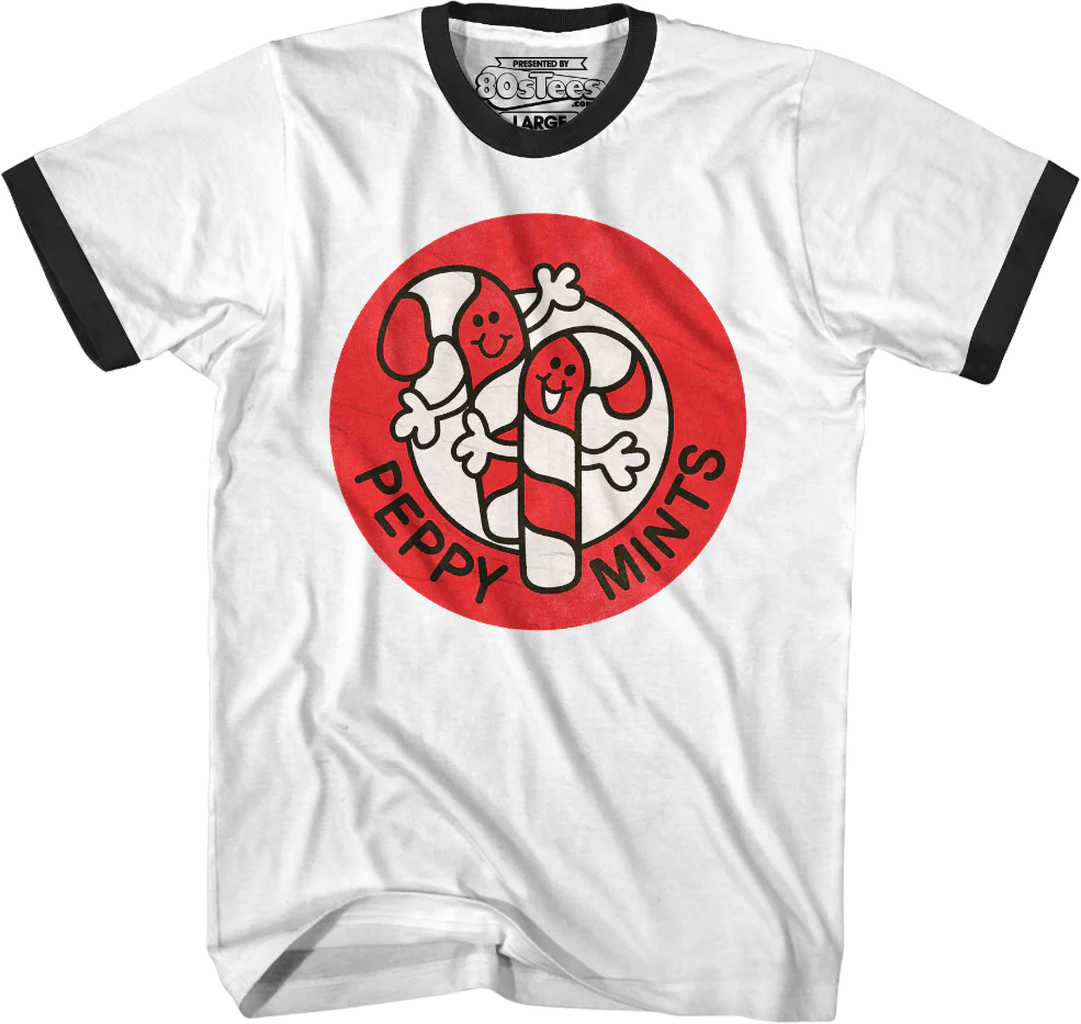 Peppy Mints Scratch & Sniff Sticker T-Shirt - Image 19