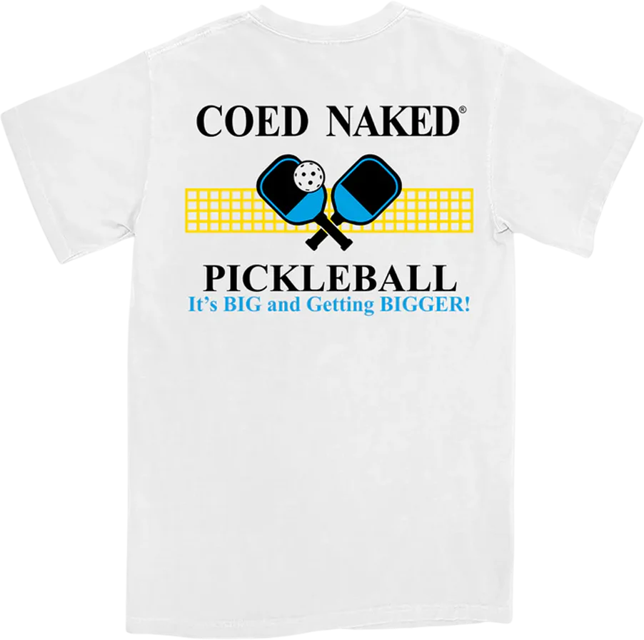 Pickleball Coed Naked T-Shirt