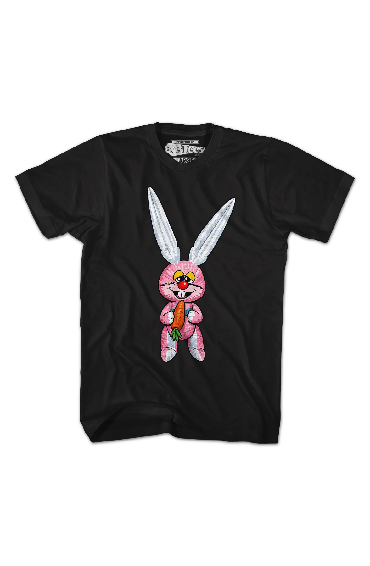 Pink Inflatable Easter Bunny T-Shirt - Image 2