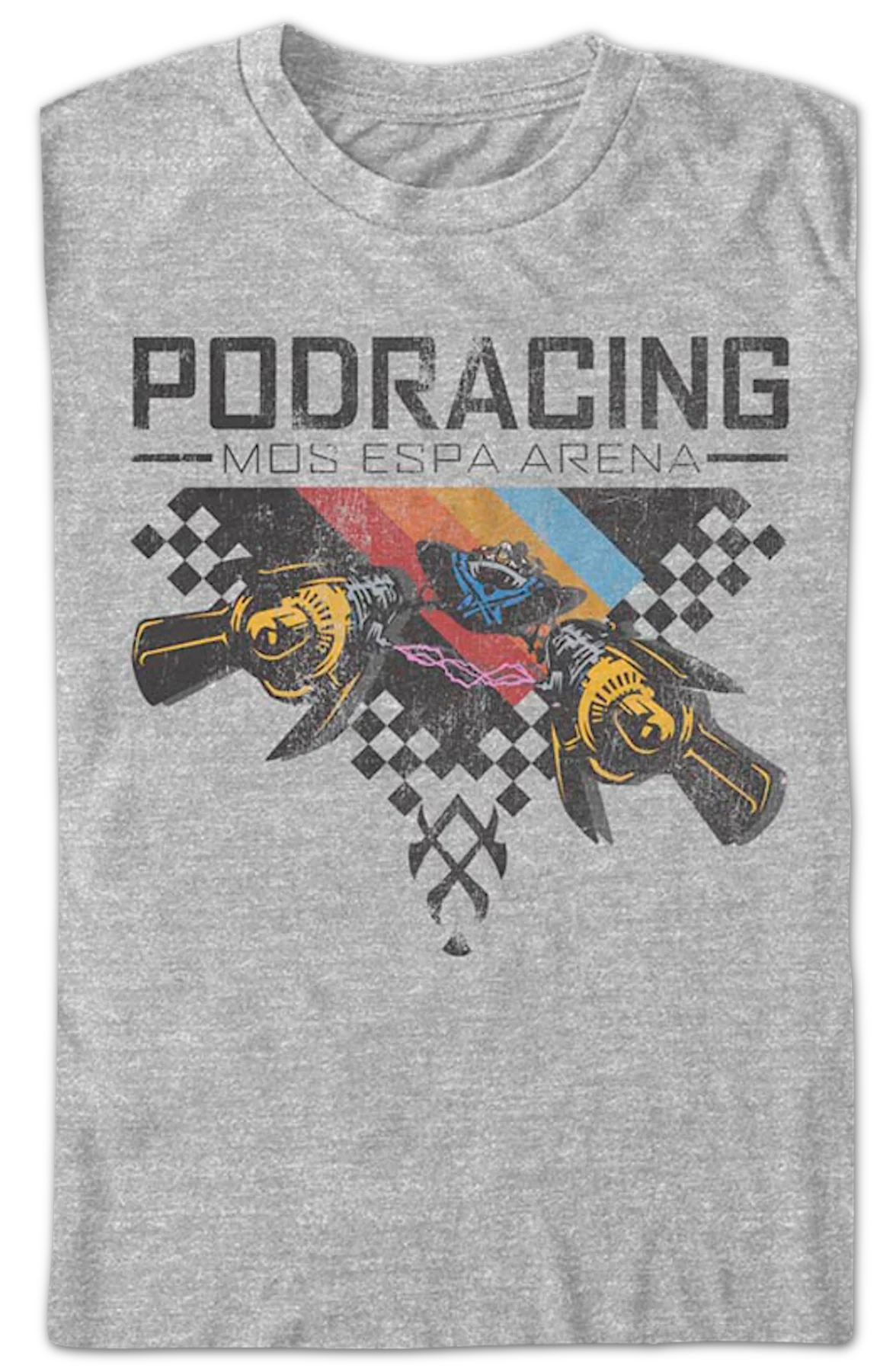 Podracing Mos Espa Arena Star Wars T-Shirt - Image 2