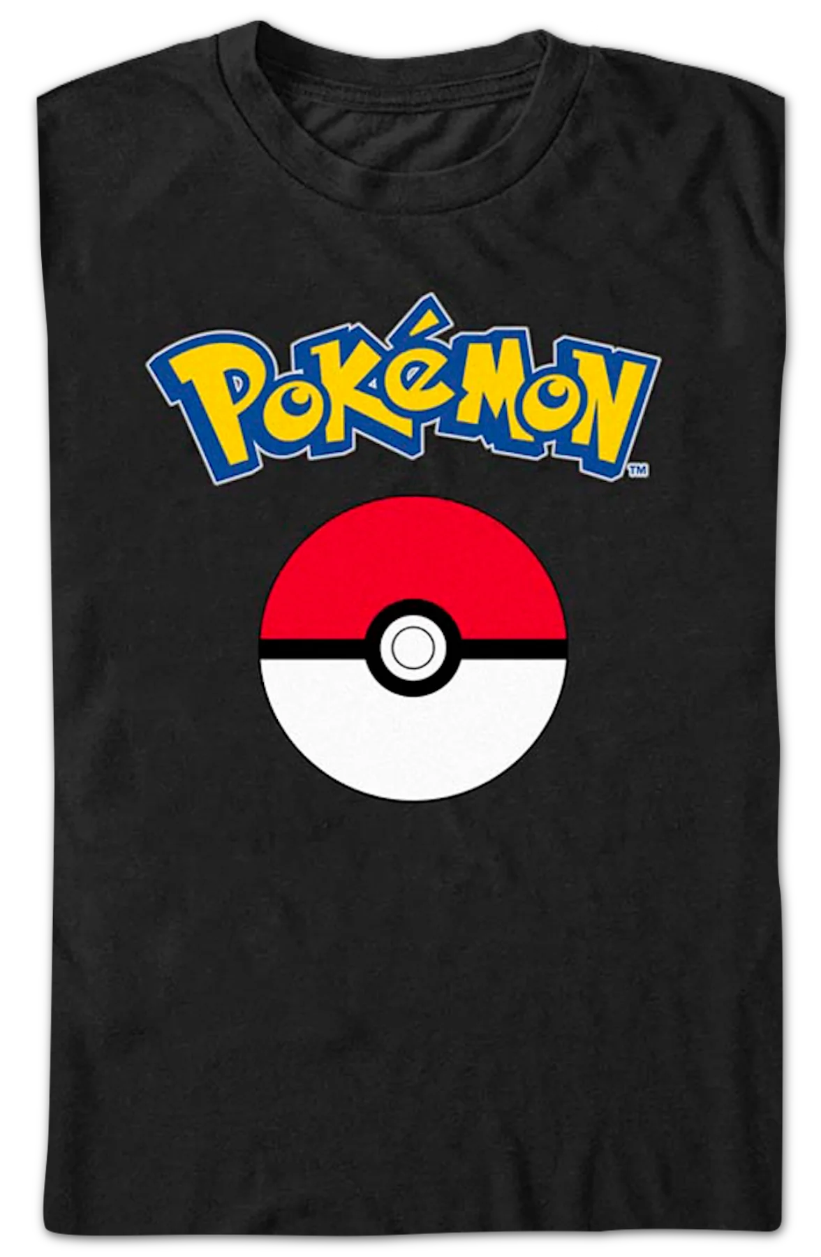 Poke Ball Logo Pokemon T-Shirt - Image 2