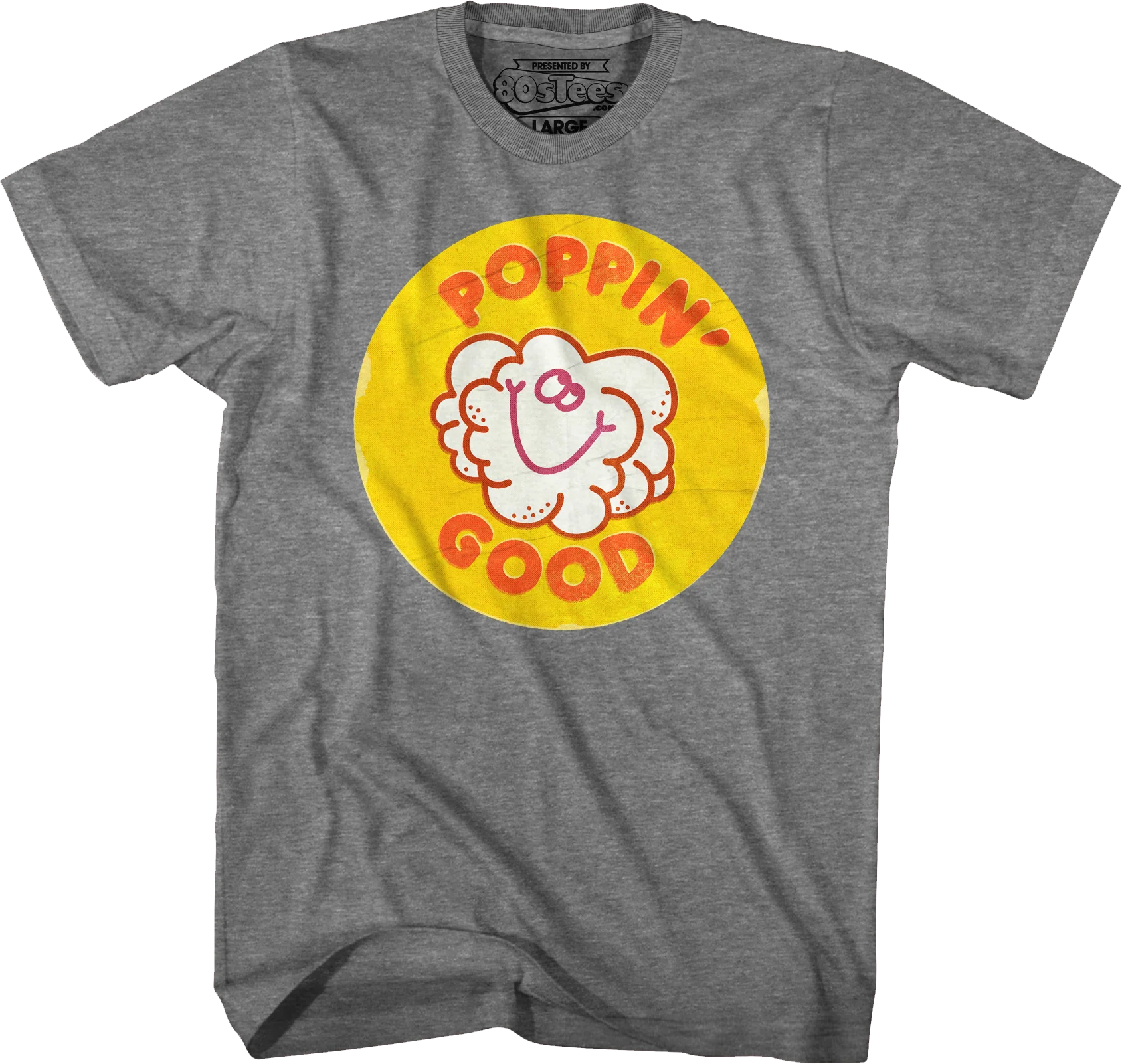 Poppin' Good Scratch & Sniff Sticker T-Shirt - Image 6