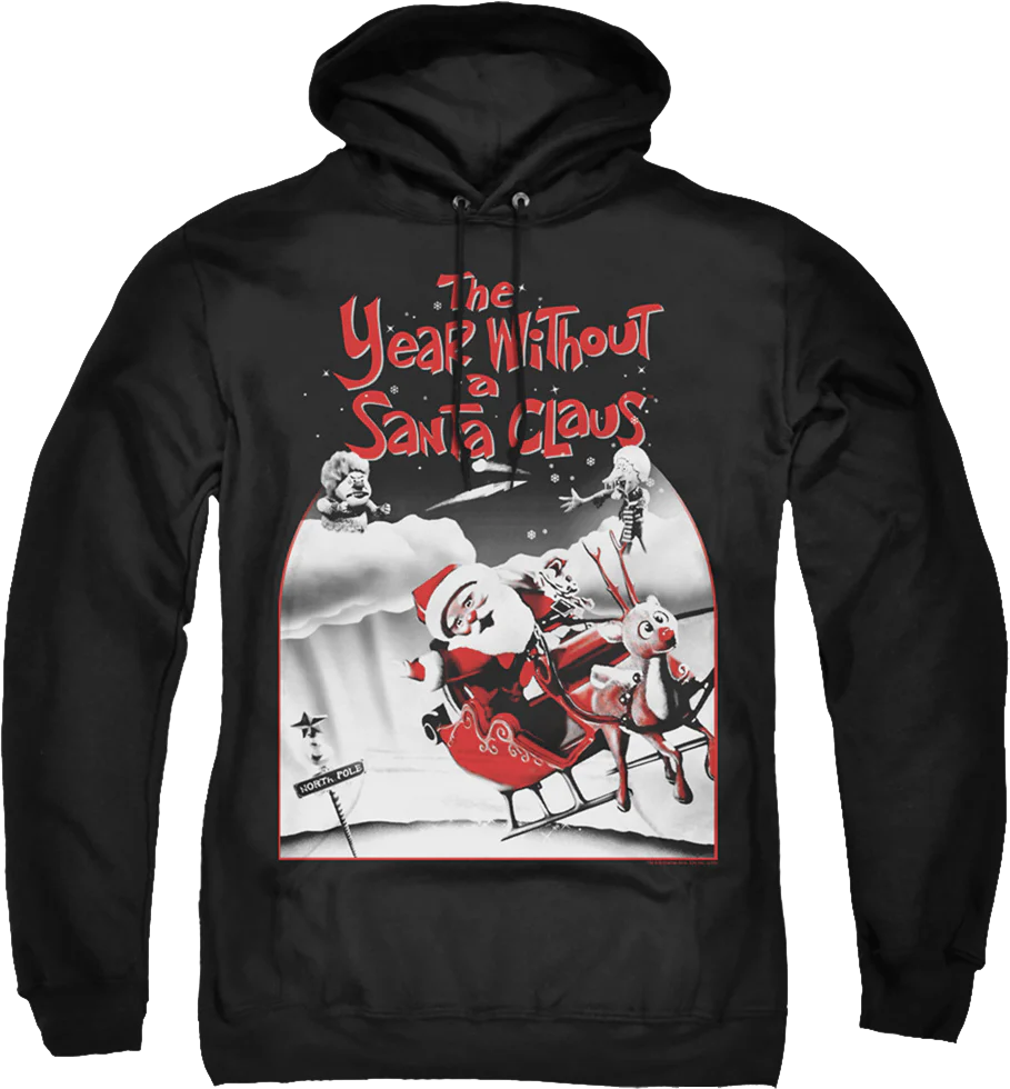 Poster The Year Without A Santa Claus Hoodie