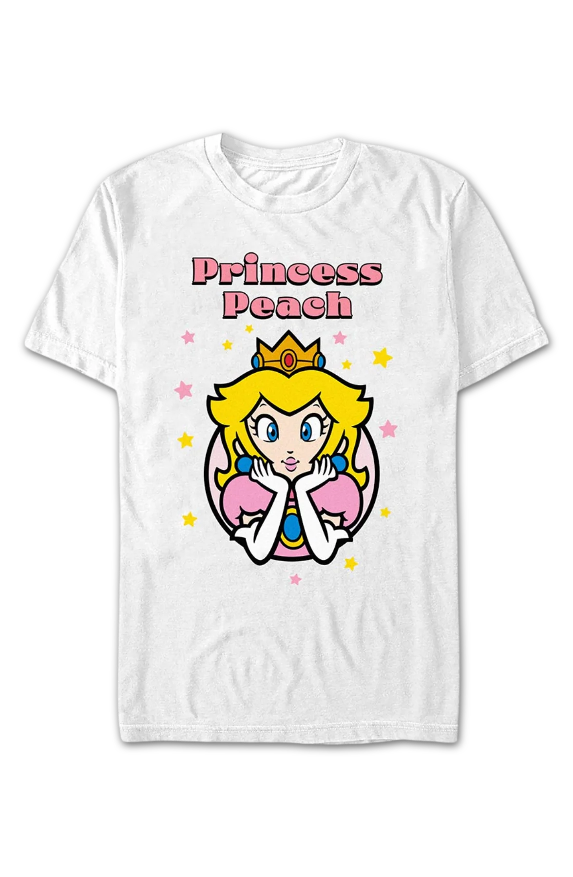 Princess Peach Stars Super Mario Bros. Nintendo T-Shirt - Image 2