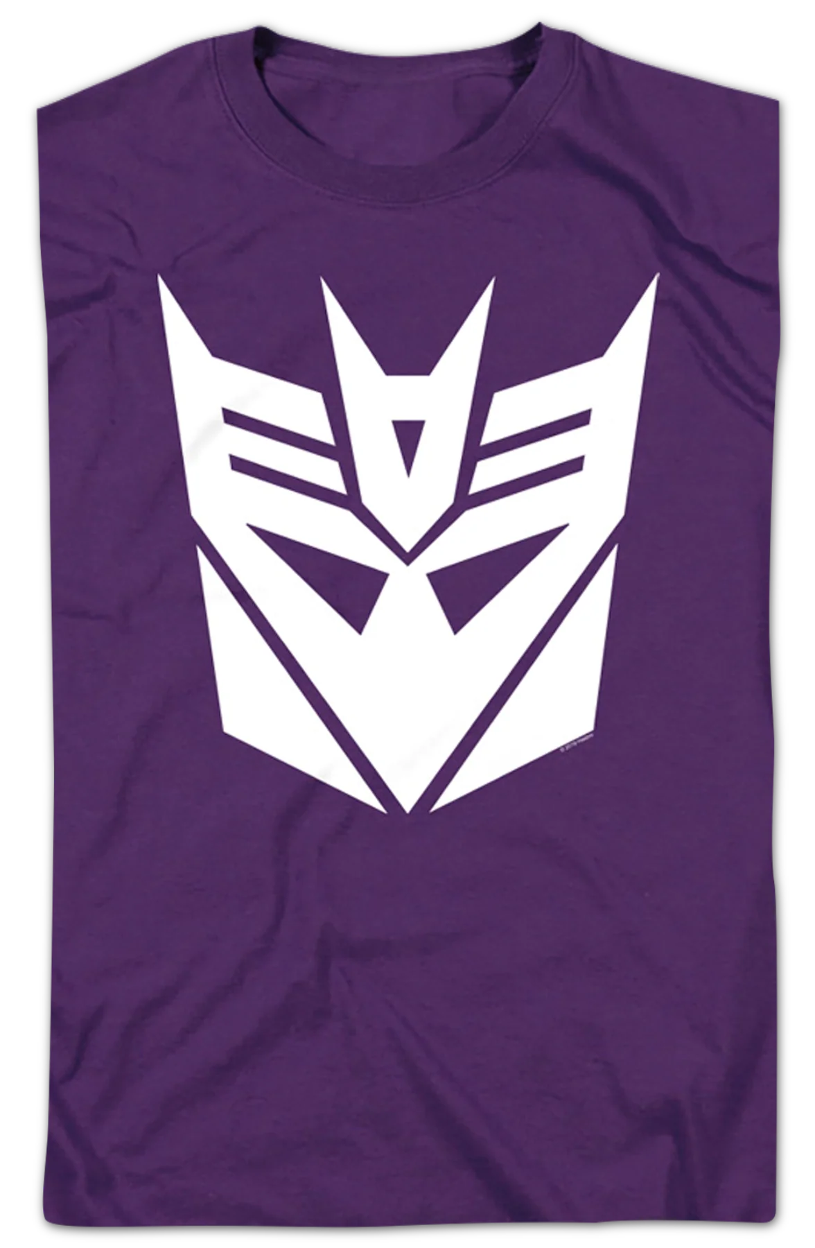 Purple Decepticons Logo Transformers T-Shirt - Image 2