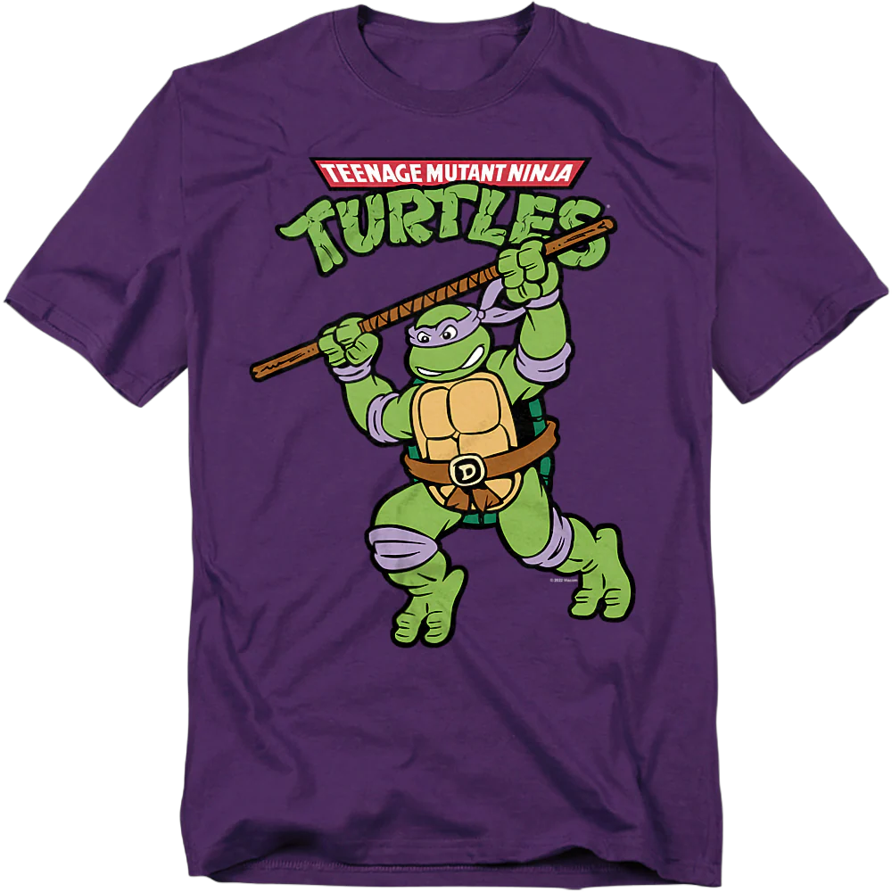 Purple Donatello Teenage Mutant Ninja Turtles T-Shirt
