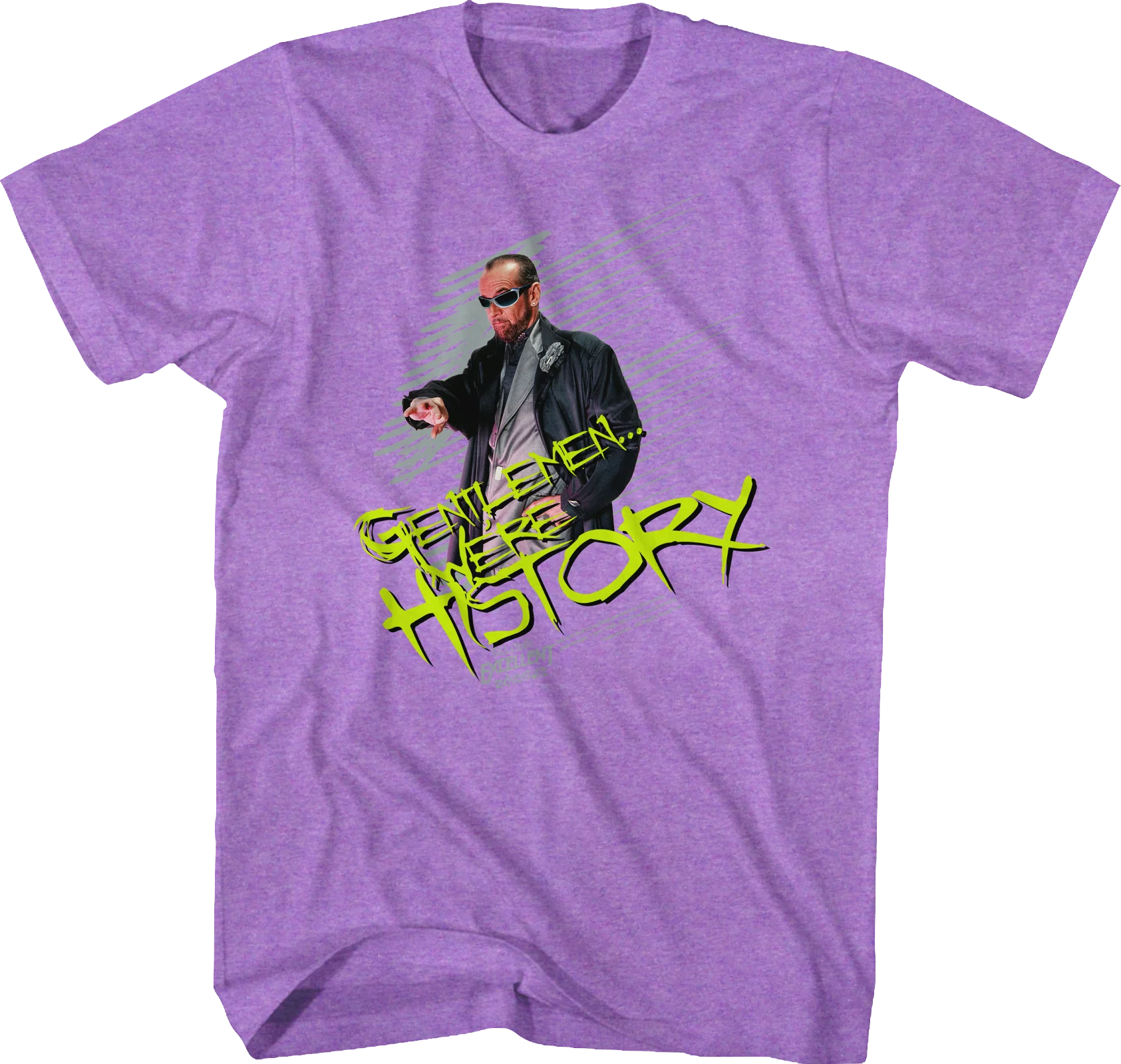 Purple Rufus We're History Bill And Ted's Excellent Adventure T-Shirt