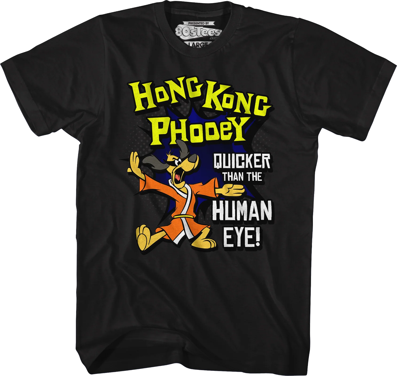 Quicker Than The Human Eye Hong Kong Phooey T-Shirt