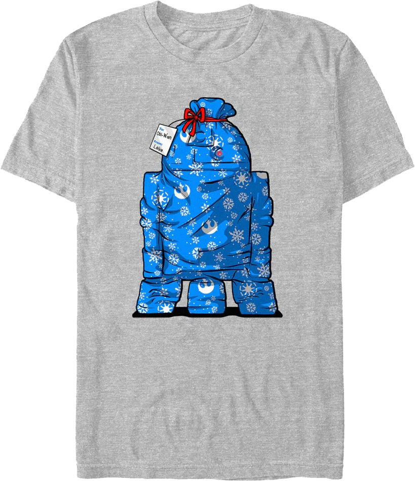 R2-D2 Giftwrapped Star Wars T-Shirt