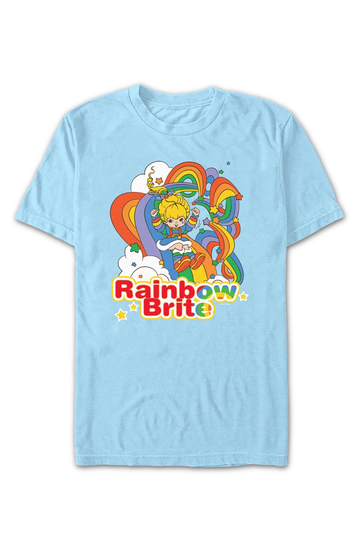 Rainbow Tangle Rainbow Brite T-Shirt - Image 2