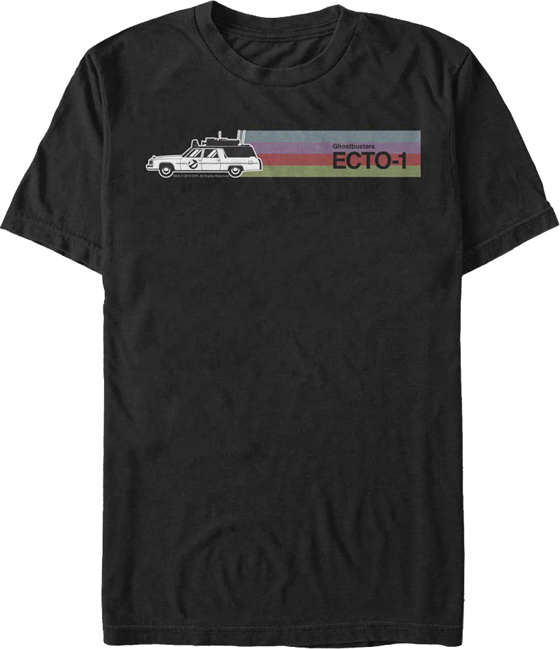 Retro Ecto-1 Ghostbusters T-Shirt