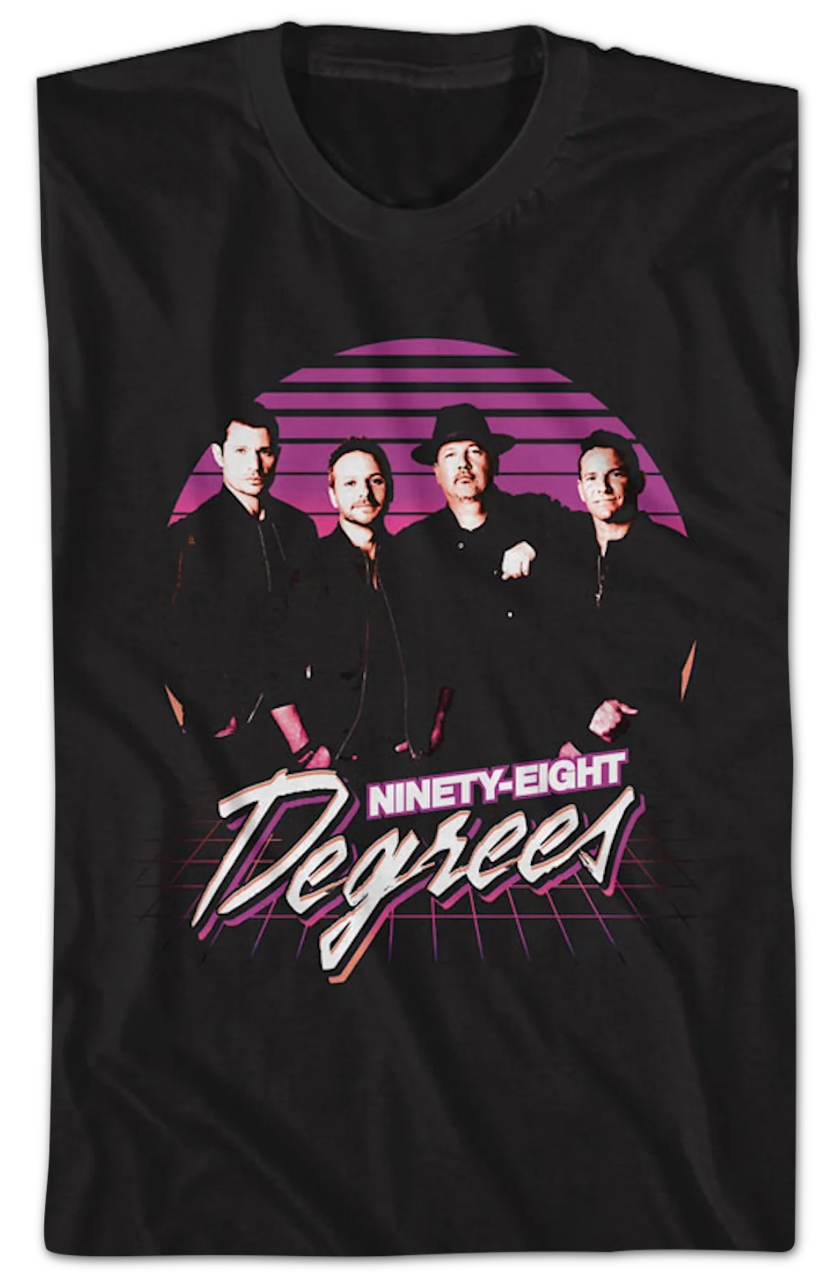 Retro Group Shot 98 Degrees T-Shirt - Image 2