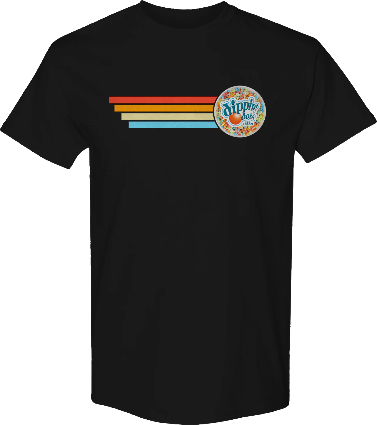 Retro Stripes Dippin' Dots T-Shirt