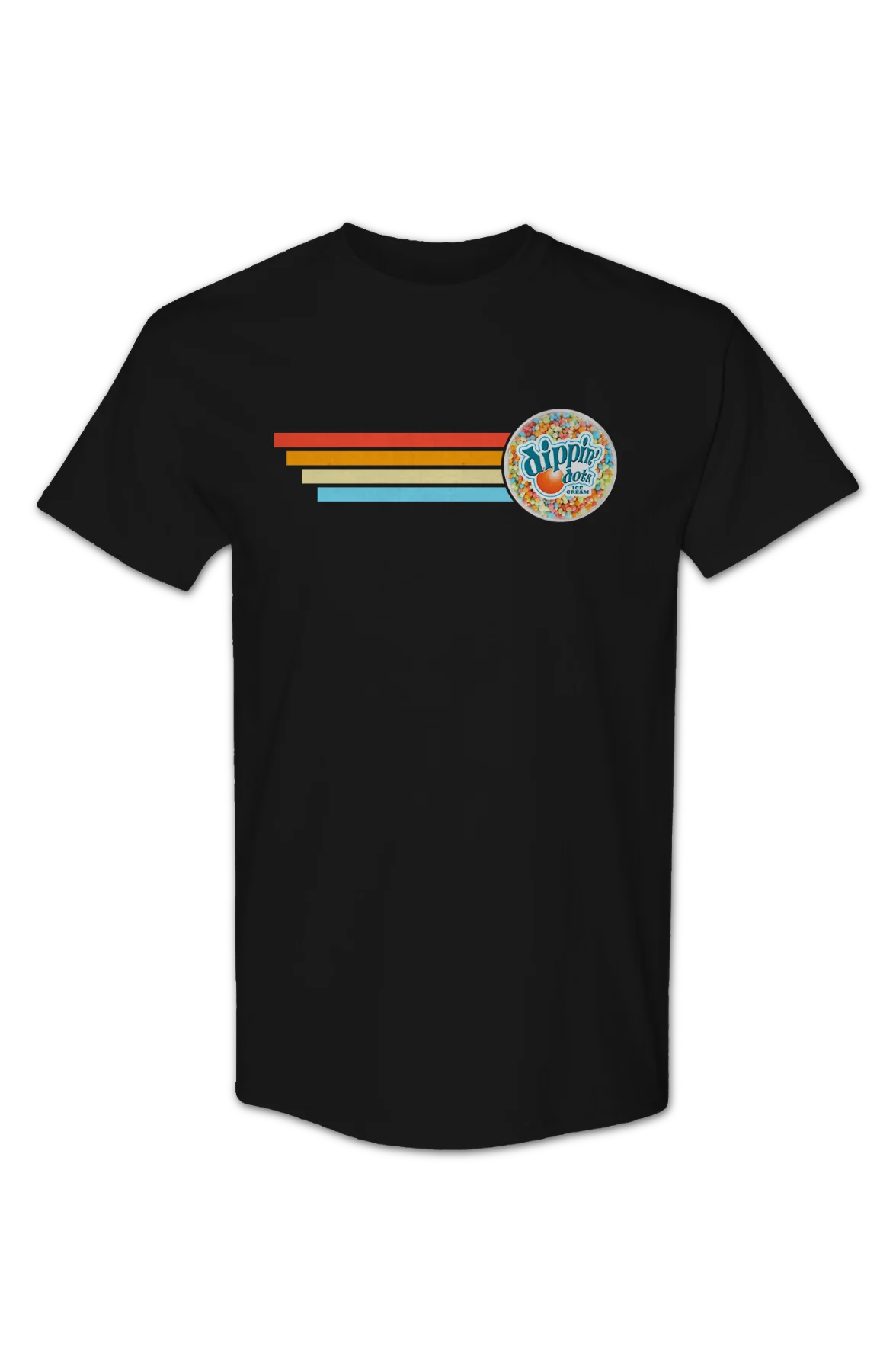 Retro Stripes Dippin' Dots T-Shirt - Image 2