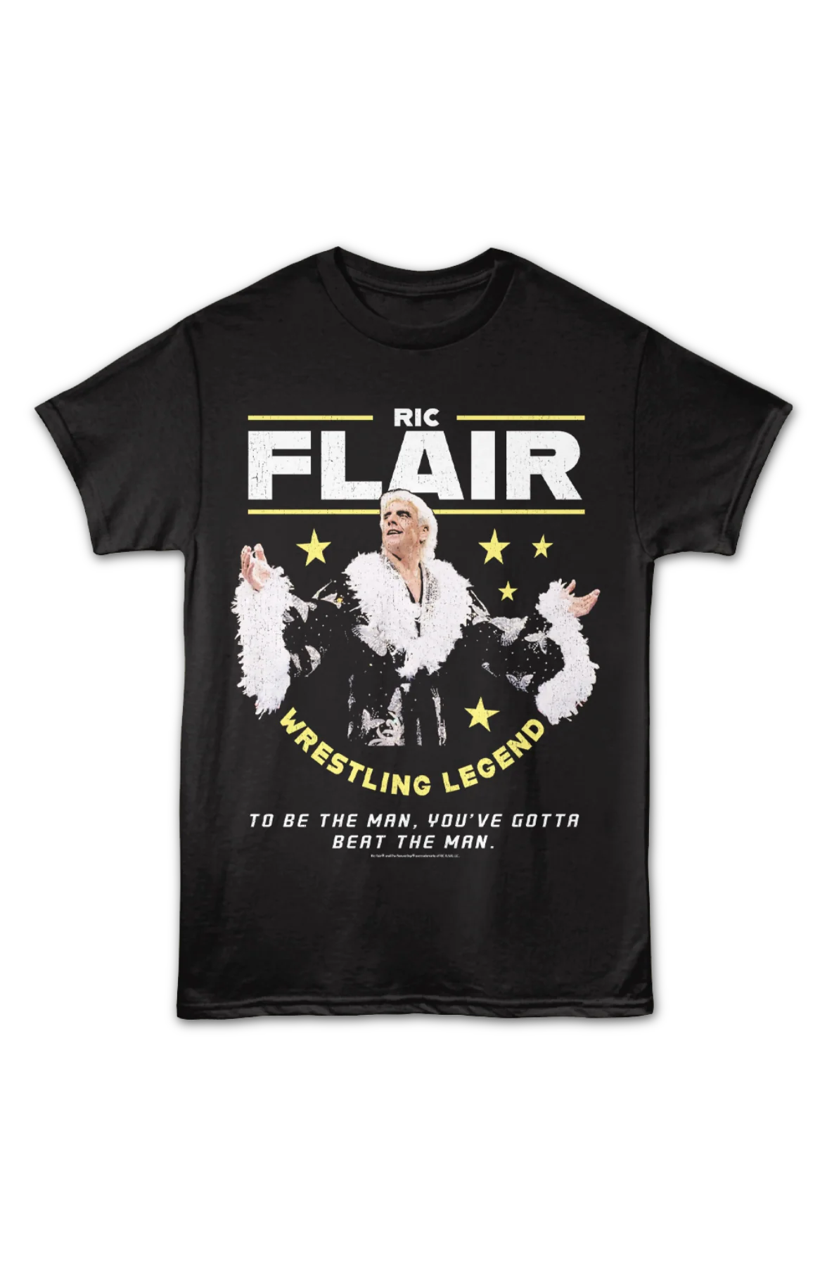 Retro To Be The Man You've Gotta Beat The Man Ric Flair T-Shirt - Image 2