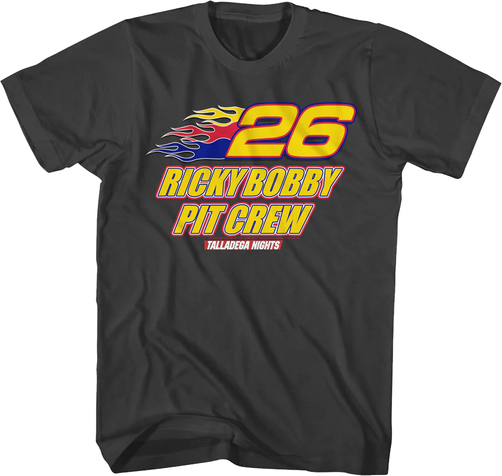 Ricky Bobby Pit Crew Talladega Nights T-Shirt