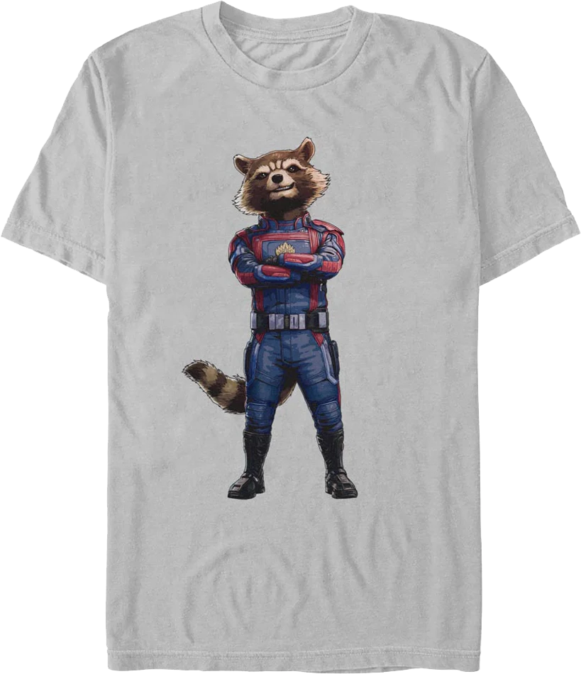 Rocket Raccoon Guardians Of The Galaxy Vol. 3 T-Shirt