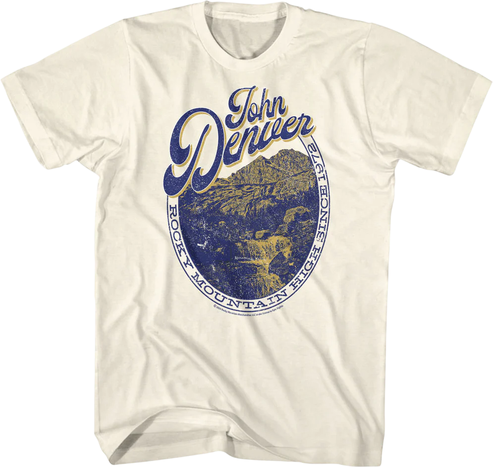 Rocky Mountain High Since 1972 John Denver T-Shirt