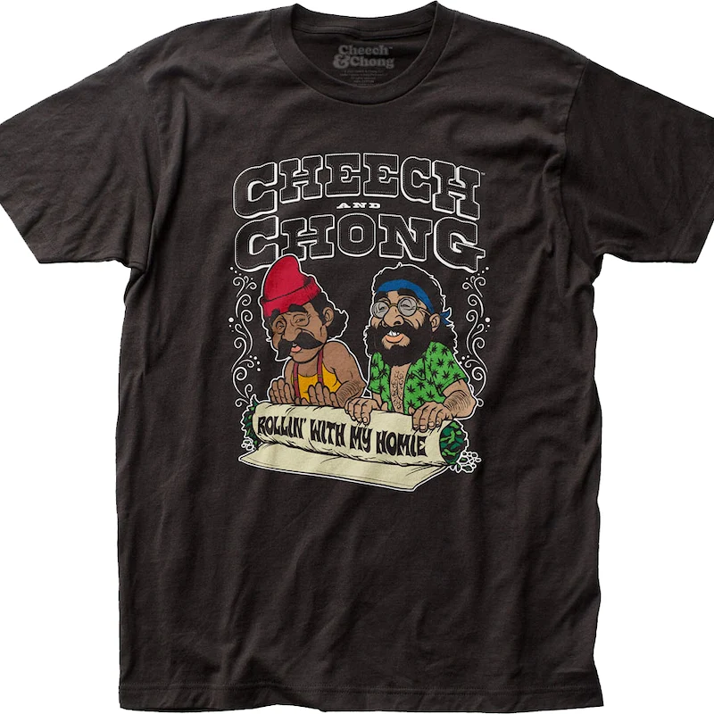 Rollin' With My Homie Cheech and Chong T-Shirt