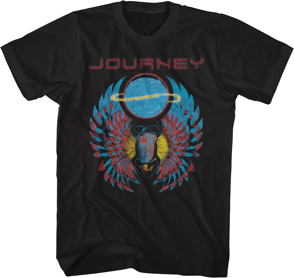 Scarab Beetle Departure Journey T-Shirt