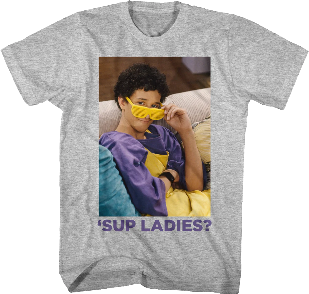 Screech 'Sup Ladies Saved By The Bell T-Shirt