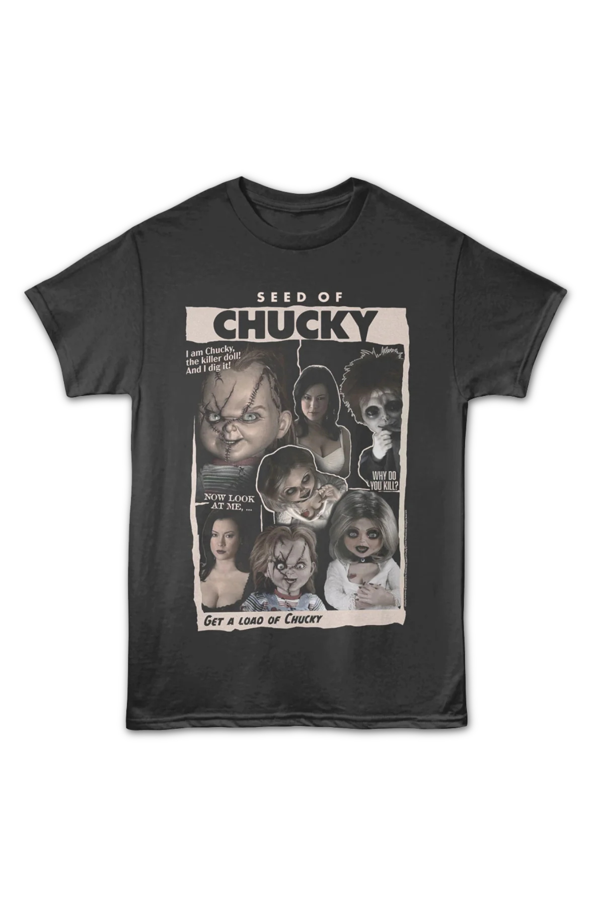 Seed Of Chucky Collage Child's Play T-Shirt - Image 2