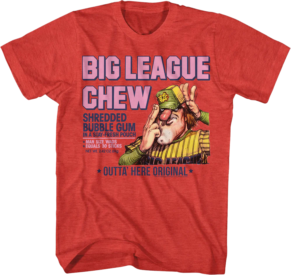 Shredded Bubble Gum Big League Chew T-Shirt
