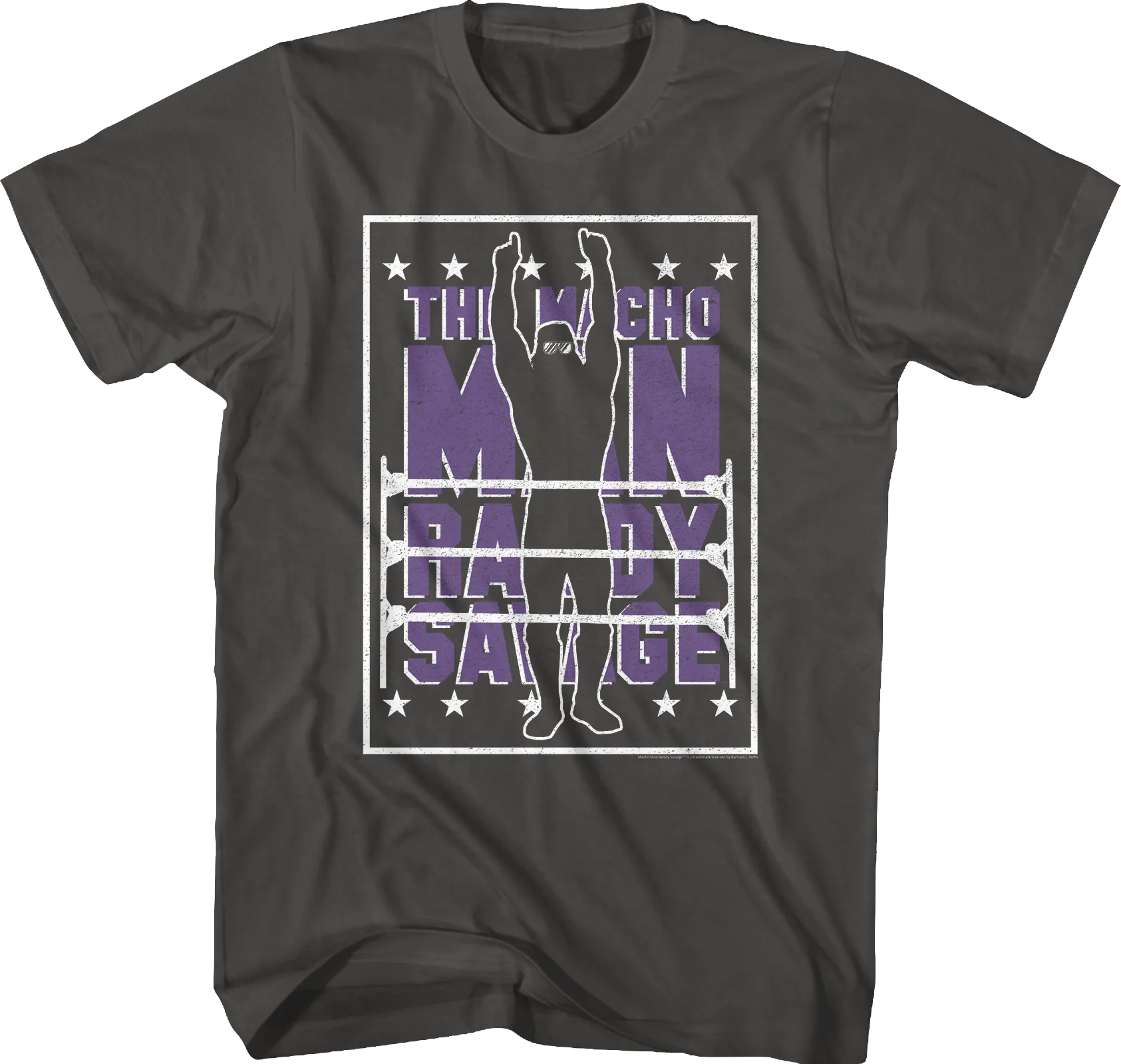 Silhouette Macho Man Randy Savage T-Shirt