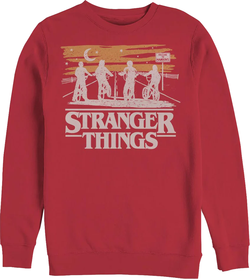 Silhouettes Stranger Things Sweatshirt
