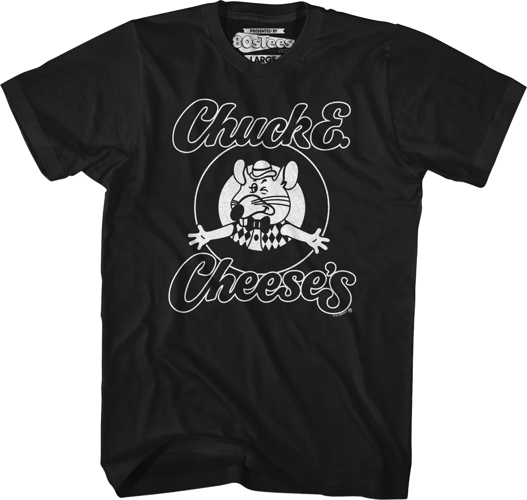 Simple Circle Chuck E. Cheese T-Shirt