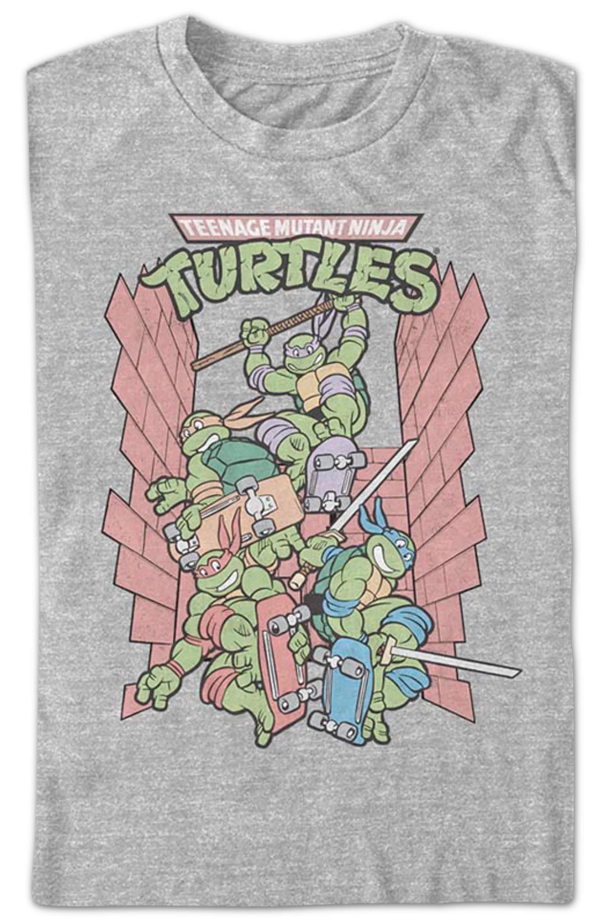 Skateboards Teenage Mutant Ninja Turtles T-Shirt - Image 2