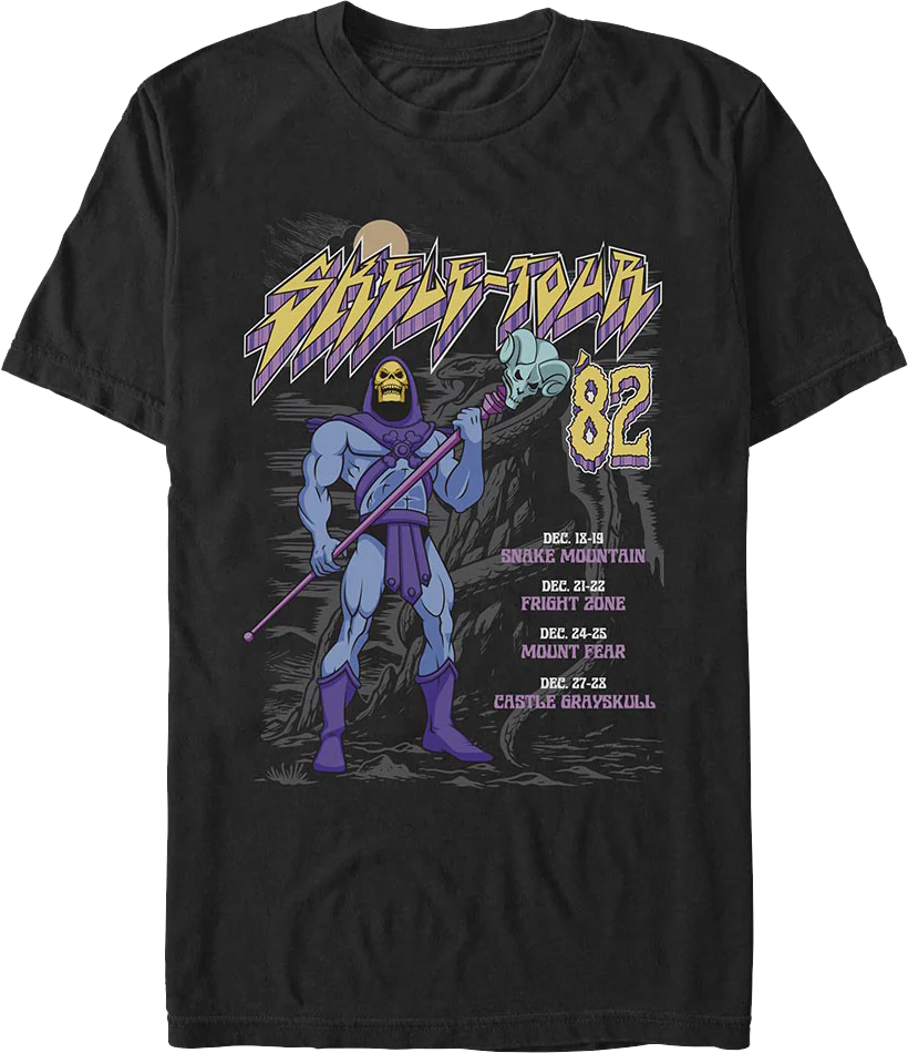 Skele-Tour '82 Masters Of The Universe T-Shirt