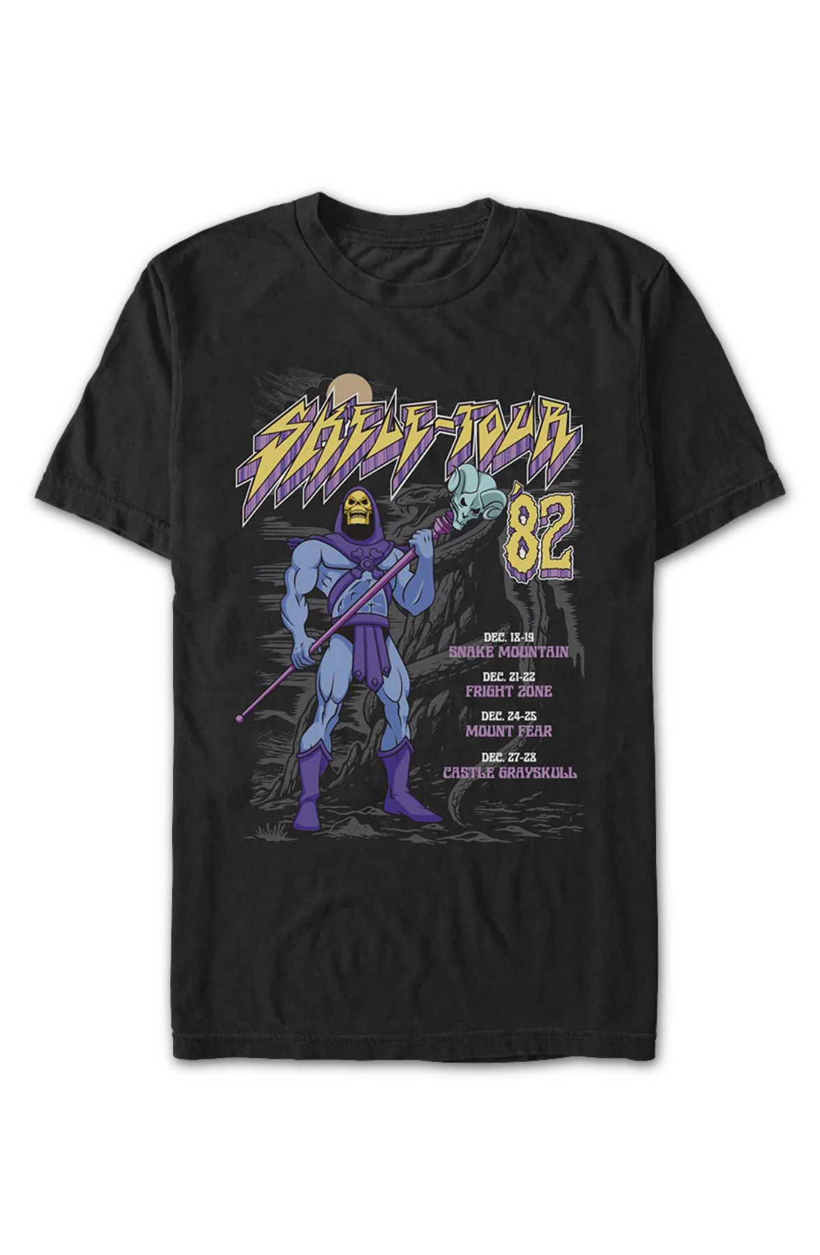 Skele-Tour '82 Masters Of The Universe T-Shirt - Image 2