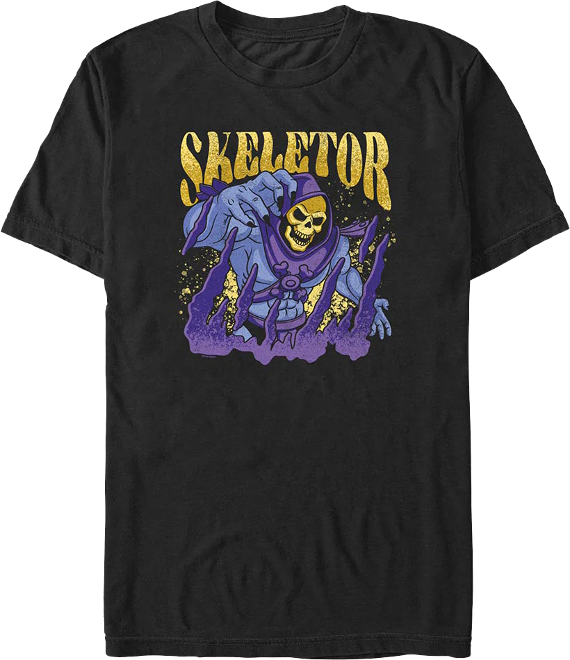 Skeletor Evil Sorcerer Masters Of The Universe T-Shirt