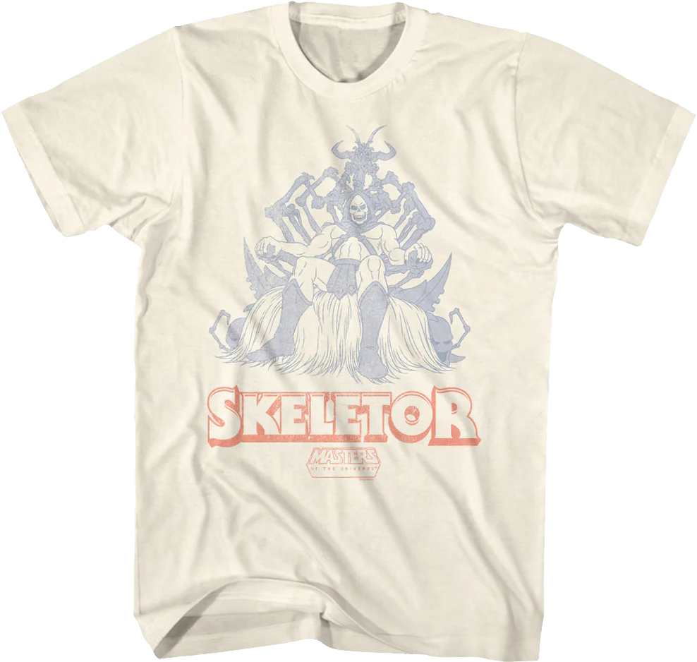 Skeletor's Throne Masters of the Universe T-Shirt