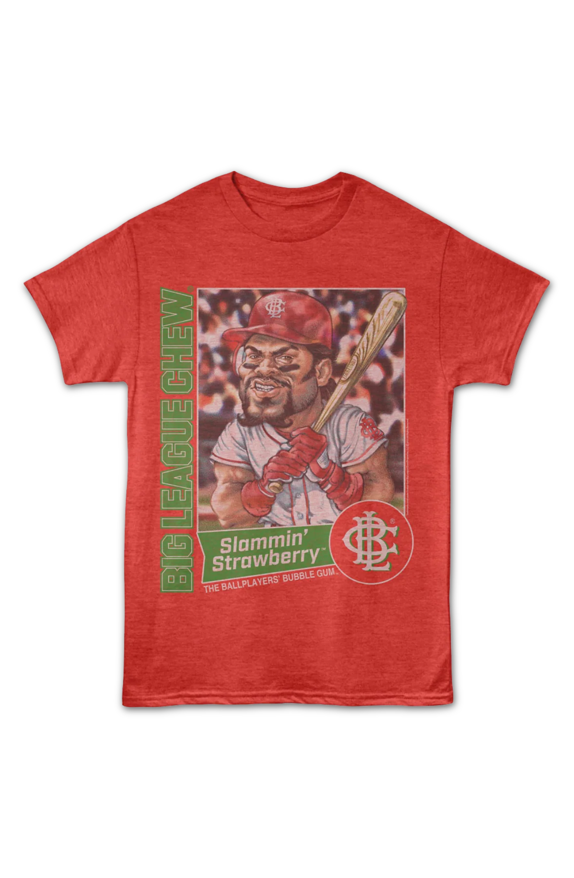 Slammin' Strawberry Batter Up Big League Chew T-Shirt - Image 2