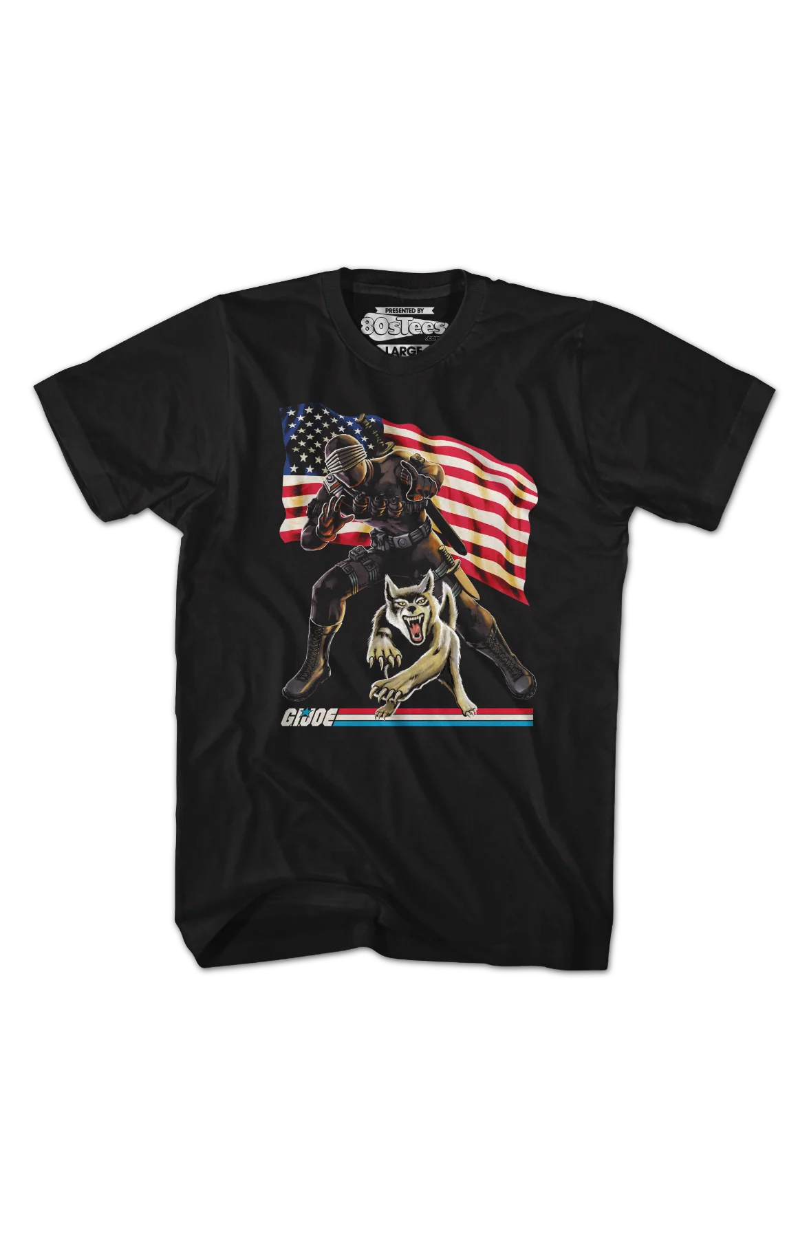 Snake Eyes American Hero GI Joe T-Shirt - Image 2