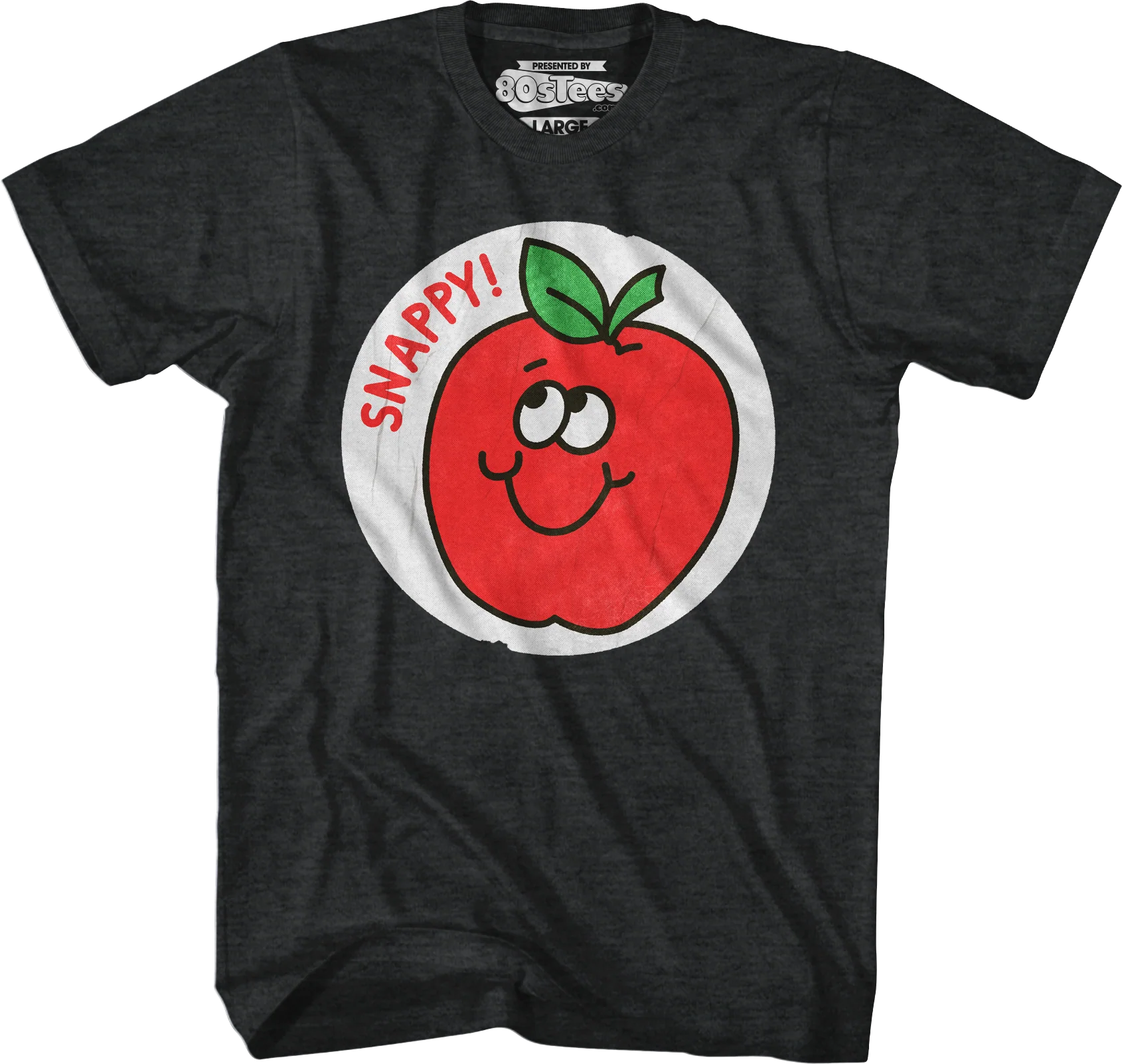 Snappy Apple Scratch & Sniff Sticker T-Shirt - Image 17