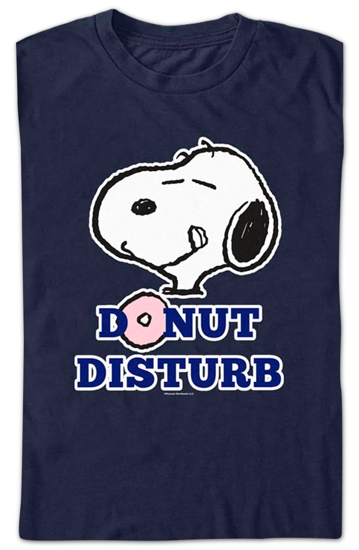 Snoopy Donut Disturb Peanuts T-Shirt - Image 2