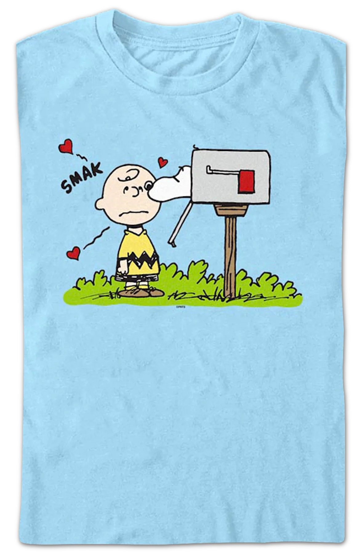 Snoopy Valentines Scene Peanuts T-Shirt - Image 2
