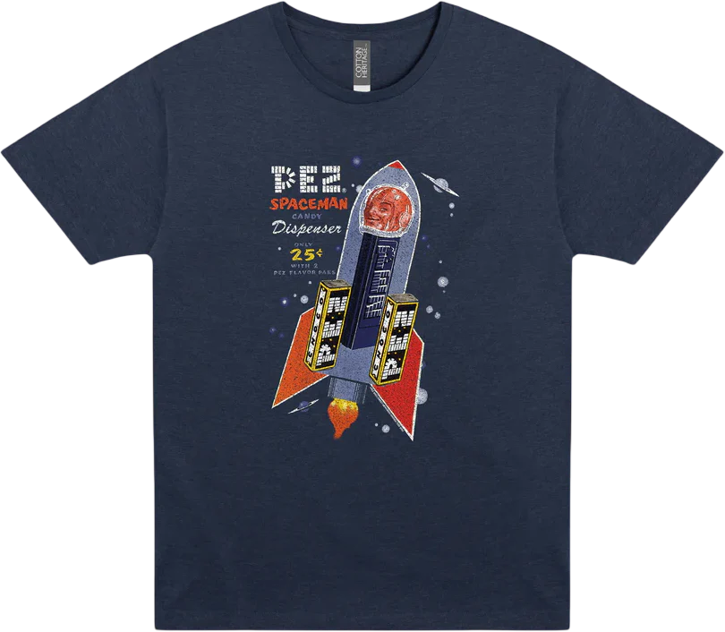 Spaceman Candy Dispenser PEZ T-Shirt