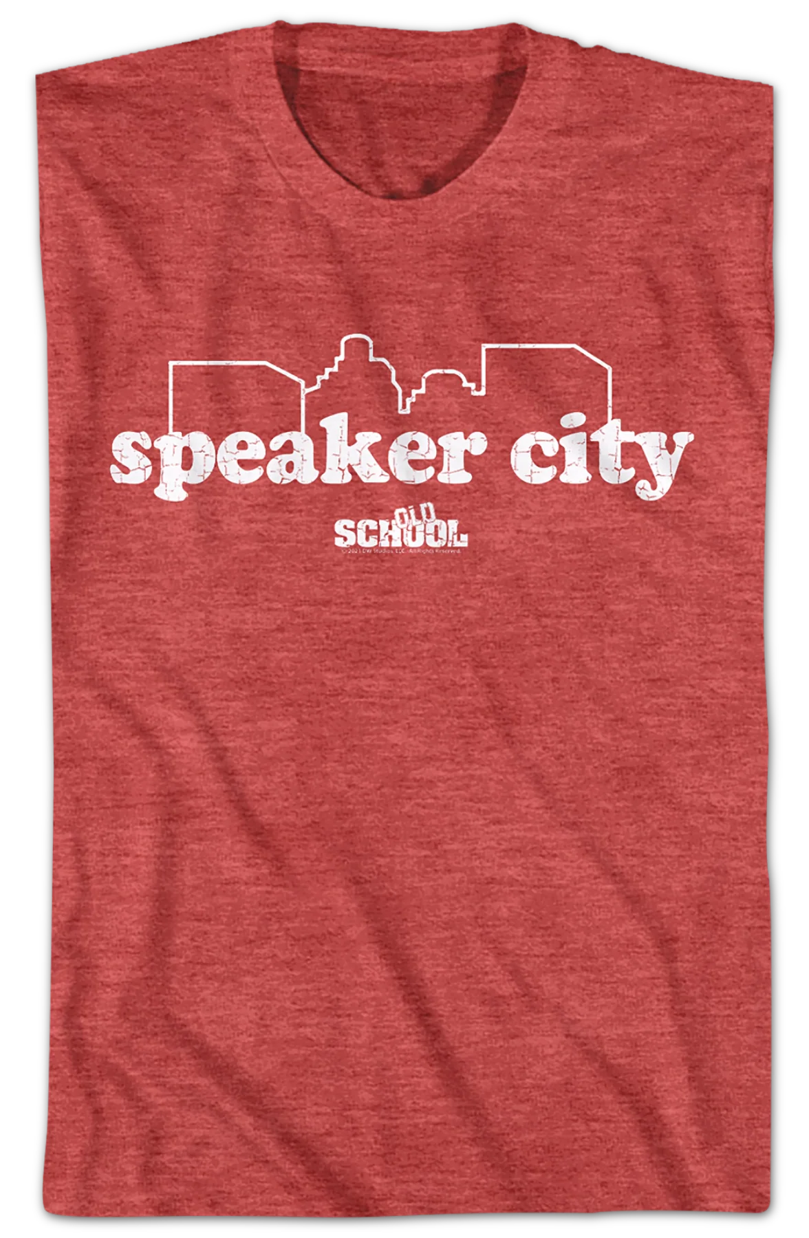 Speaker City Logo Old School T-Shirt - Image 2