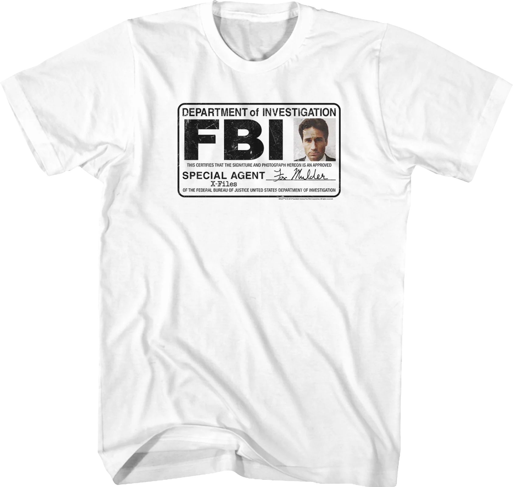 Special Agent Fox Mulder X-Files T-Shirt