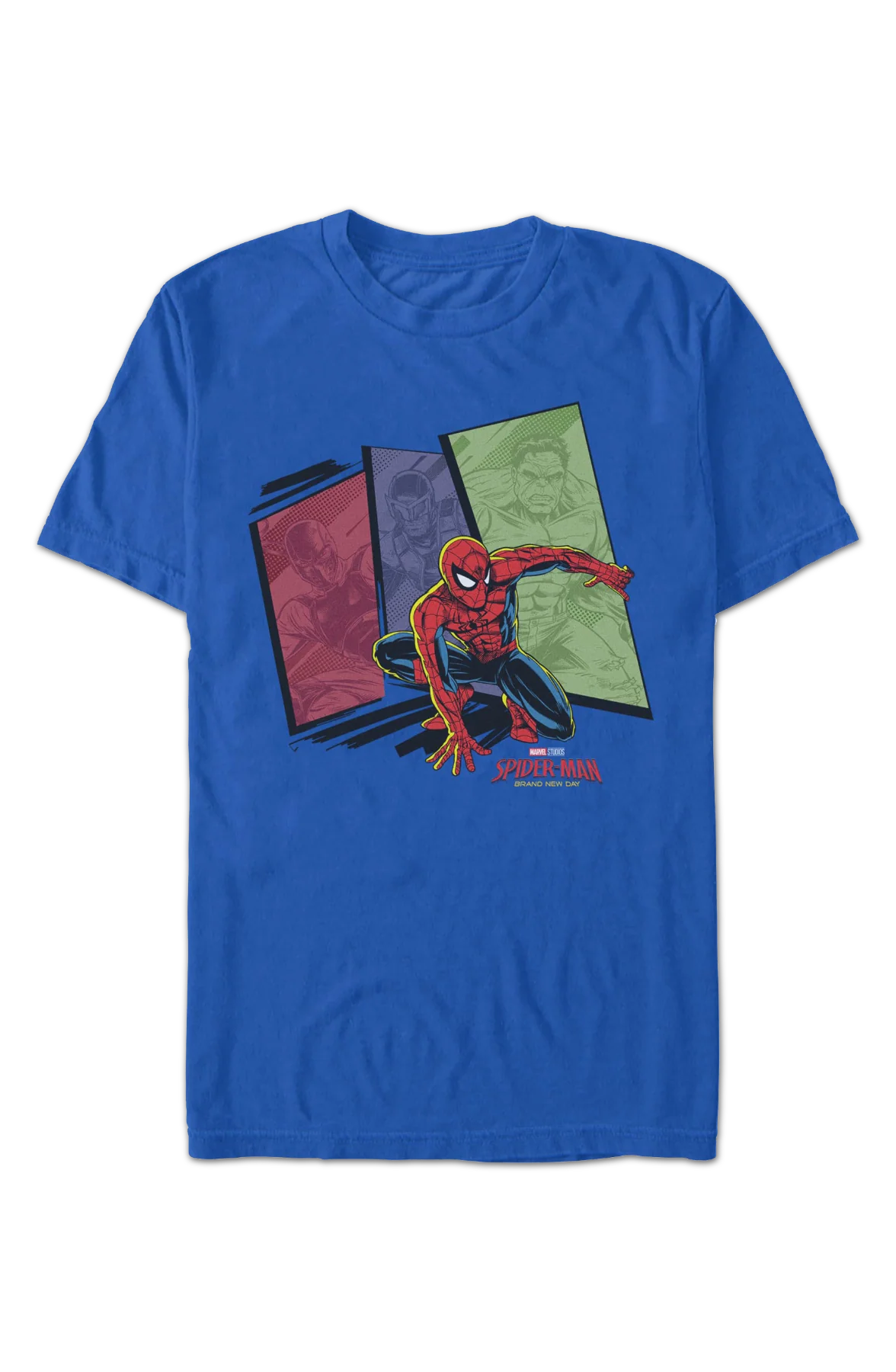 Spider-Man: Brand New Day Panels Marvel Comics T-Shirt - Image 2
