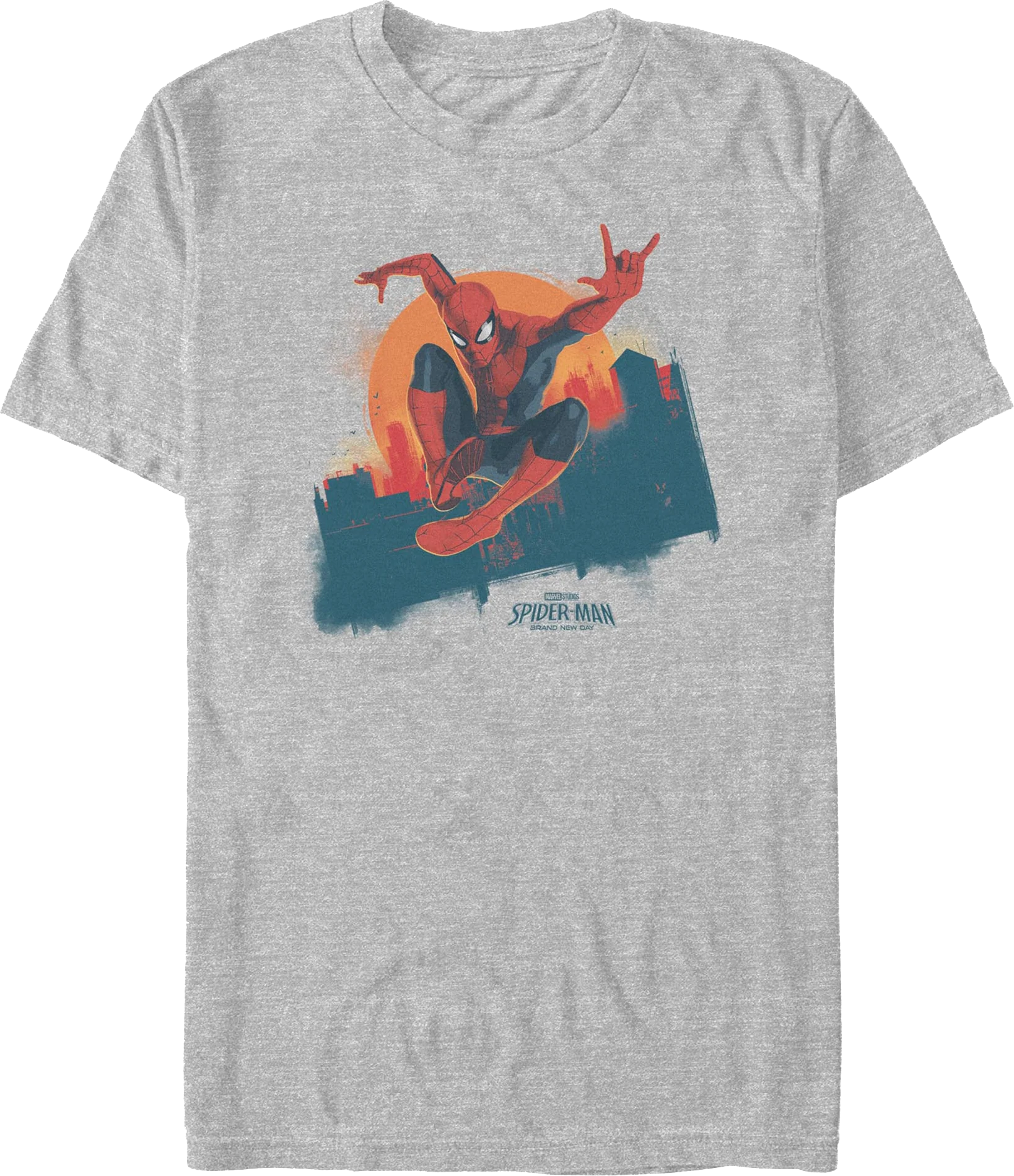 Spider-Man: Brand New Day Swing Into Action Marvel Comics T-Shirt